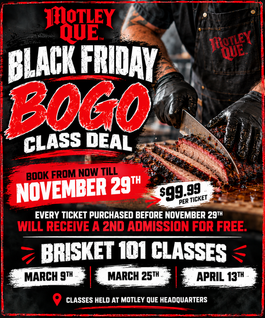 Brisket 101 BBQ Class; March 25, 2027