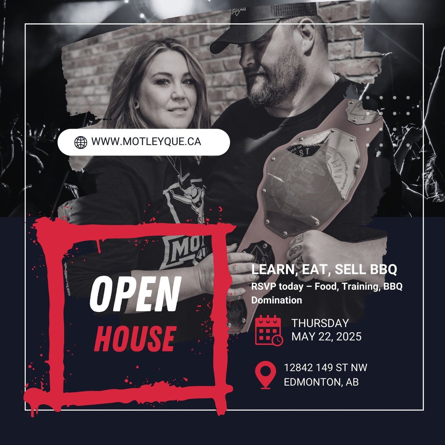 Motley Que U Open House