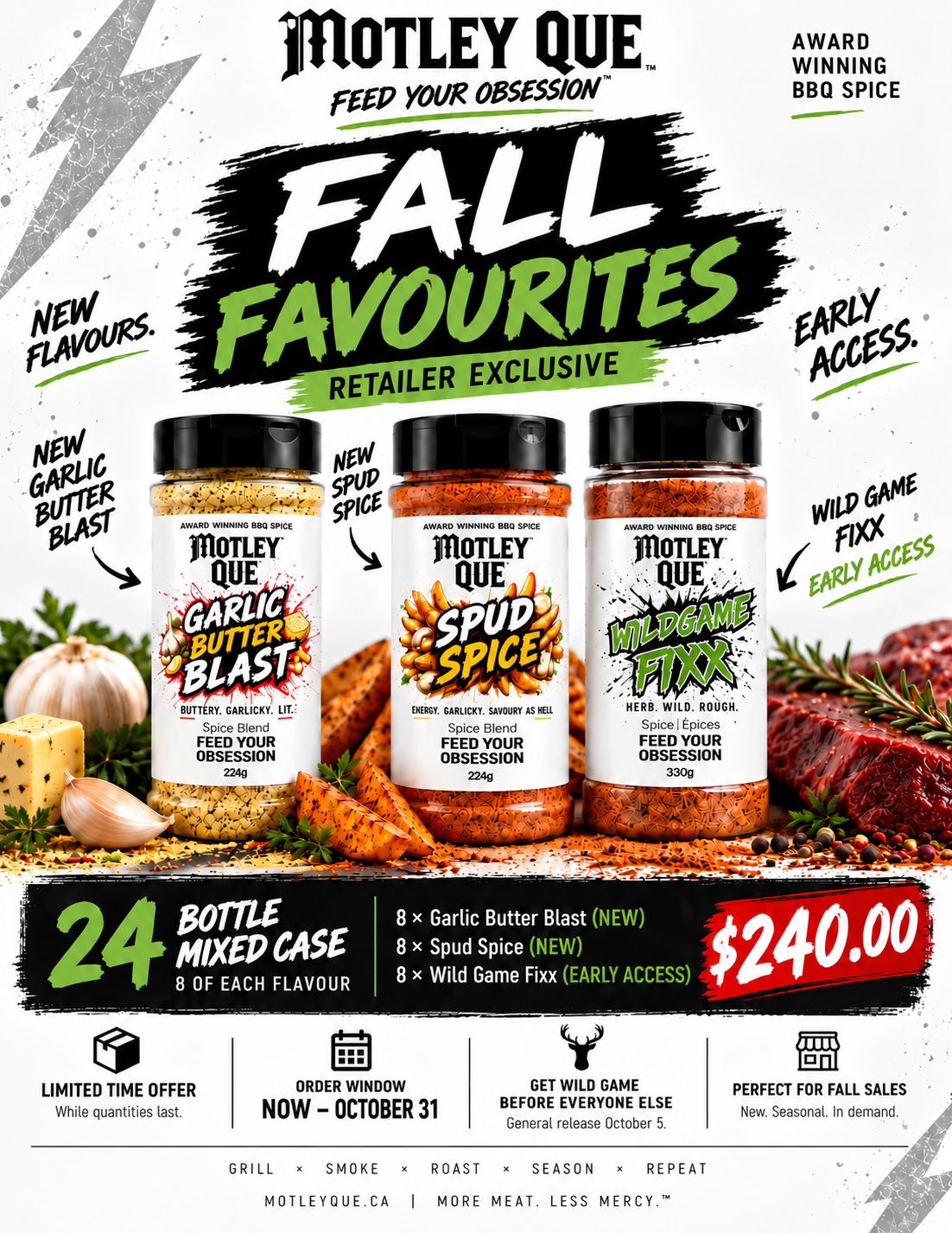 Fall Favourites Pack of 24