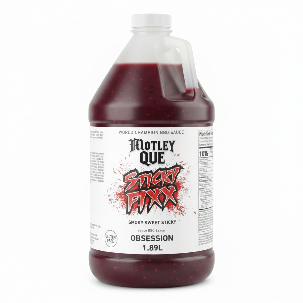 Motley Que Sticky Fixx 1.89L Jug - Adjusted