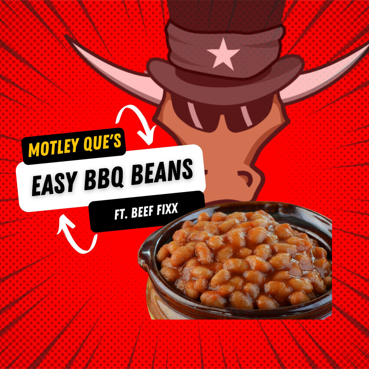 Easy BBQ Beans Motley Que