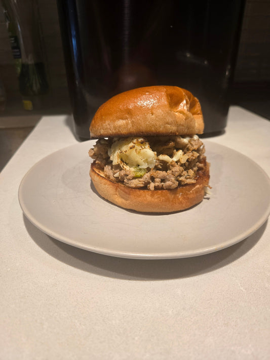 Creamy Creole Chicken Sloppy Joe's