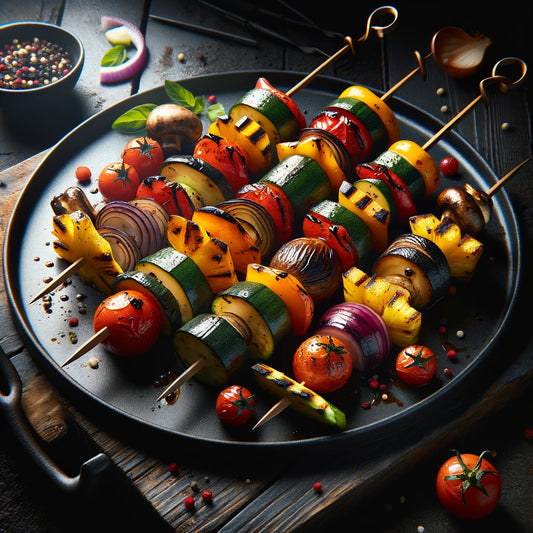 Motley Que's Radical Veggie Skewer Revamp