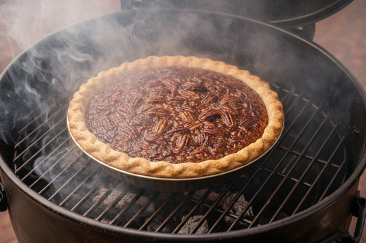 Smoked Pecan Pie