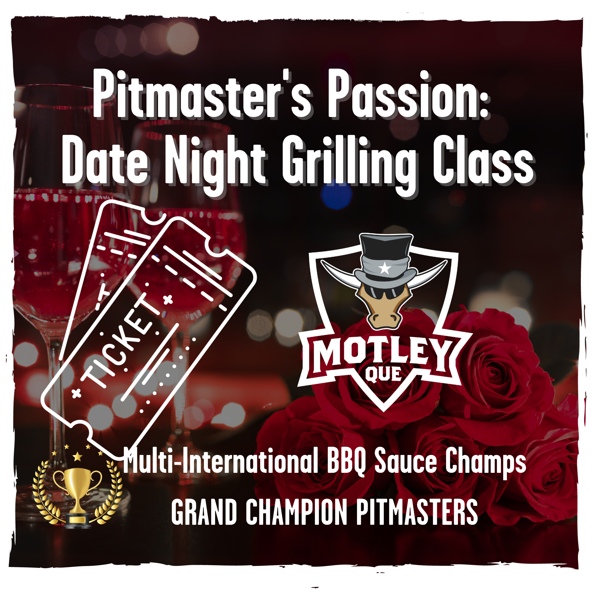 Pitmaster's Passion: Date Night Grilling Class Feb 7th
