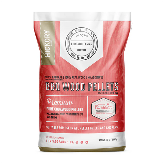 Furtado Farms Hickory Pellets 30lbs - PICK UP ONLY