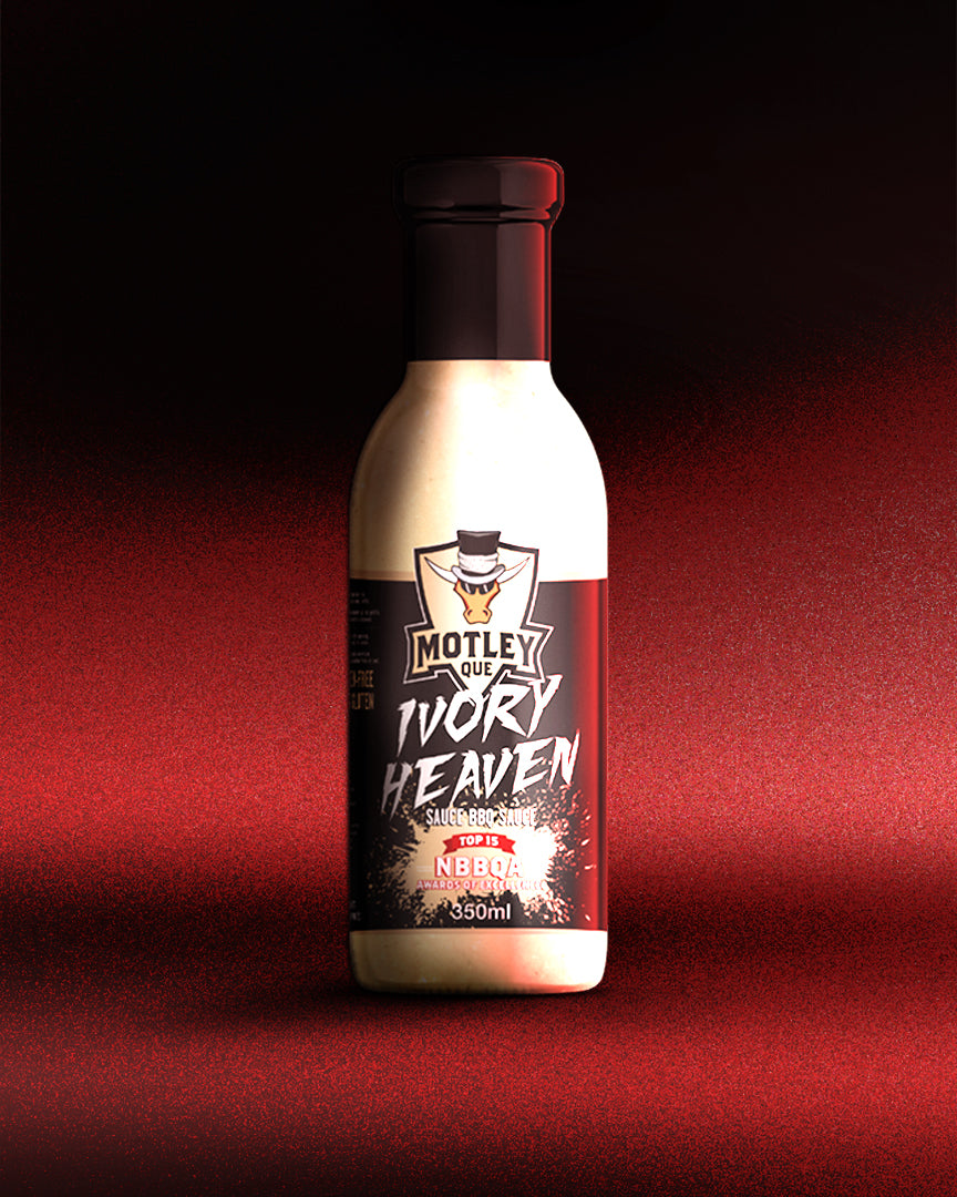 Ivory Heaven White BBQ Sauce with a Horseradish Kick GlutenFree
