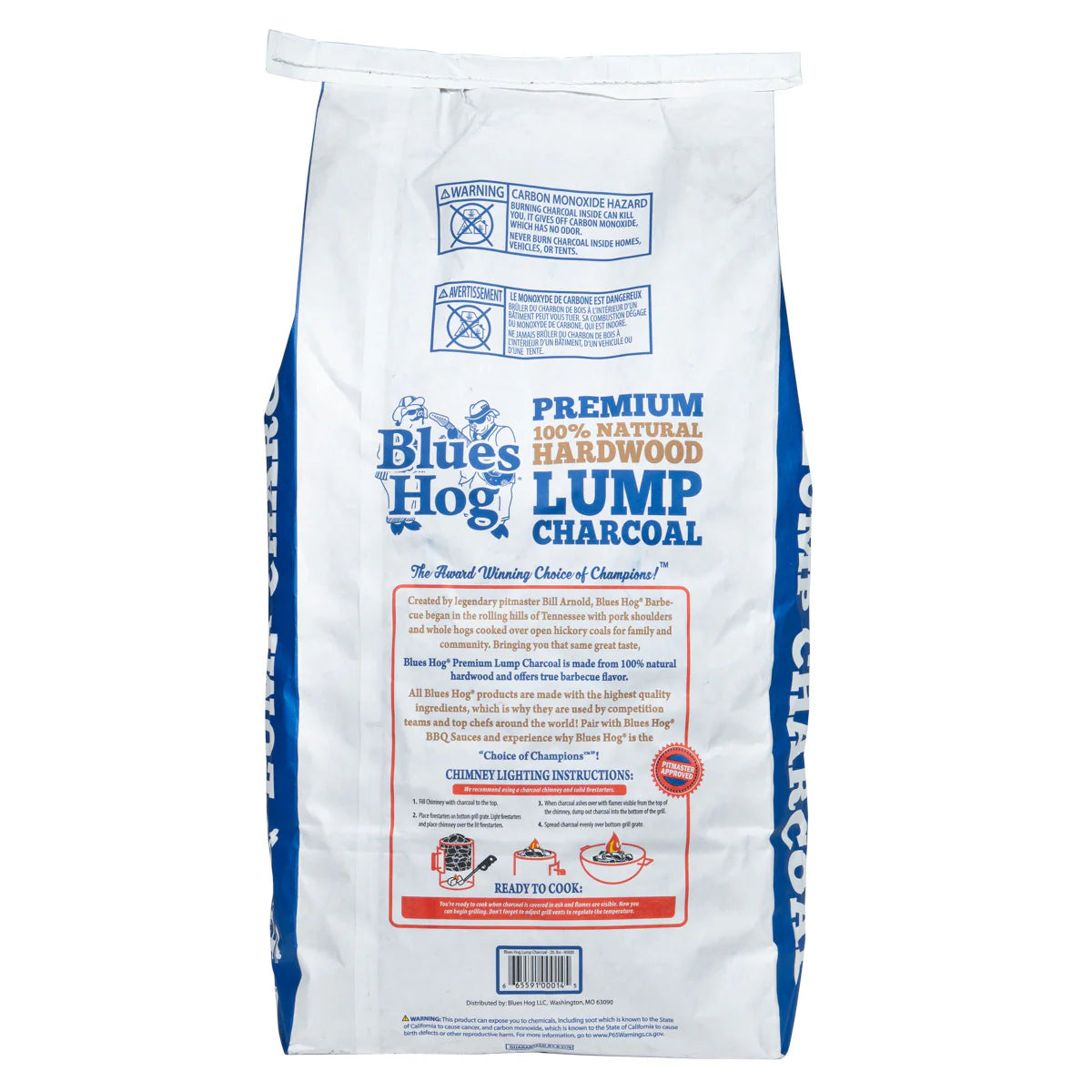 Blues Hog Charcoal Briquettes | 20 lb