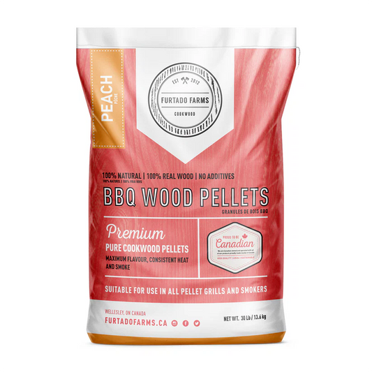 Furtado Farms Peach Pellets 30lb - PICK UP ONLY