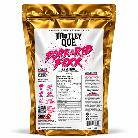 Wholesale- Pork & Rib Fixx Bulk Bags Case of 4