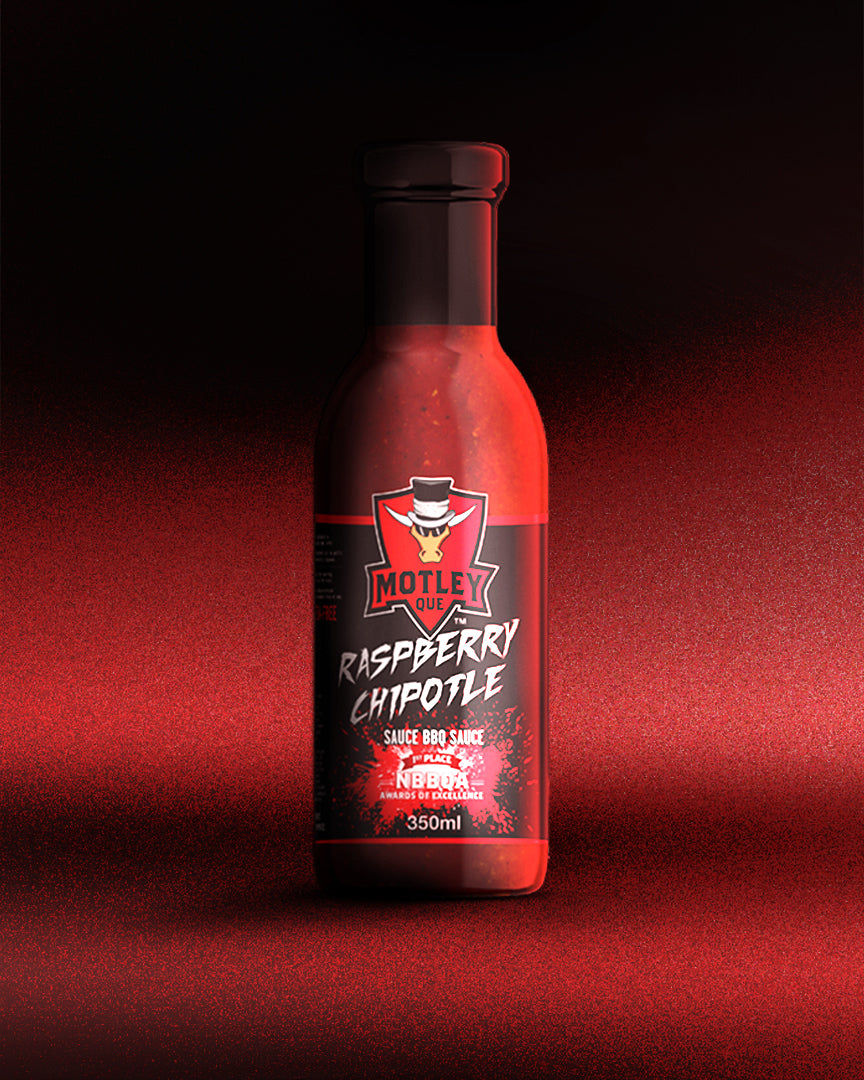 Raspberry Chipotle BBQ Sauce Award-Winning Flavour – Motley Que