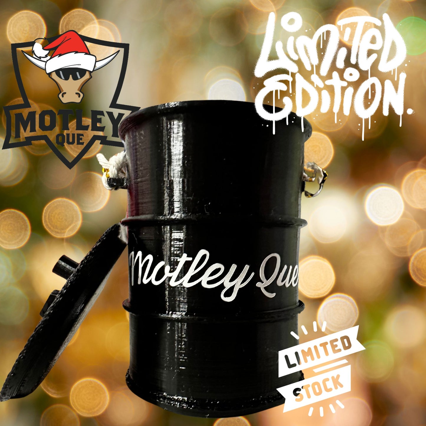 Motley Que Ornament