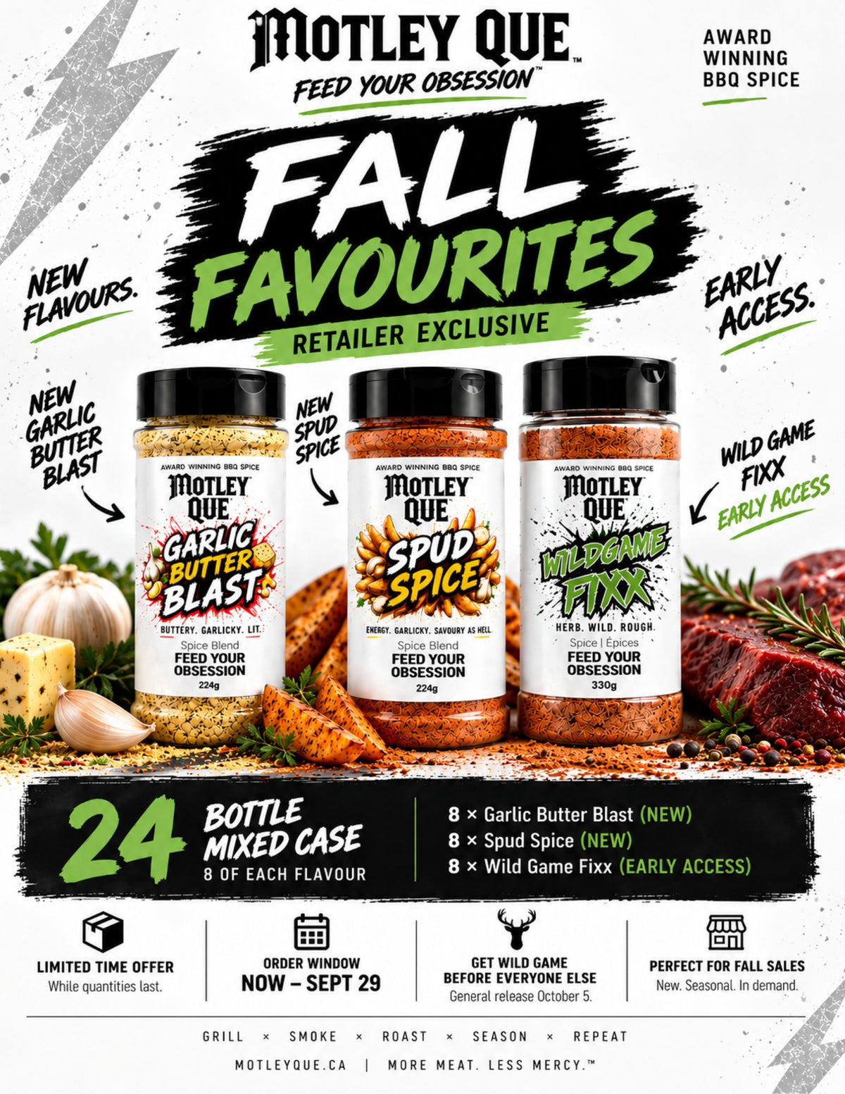 Fall Favourites Pack of 24