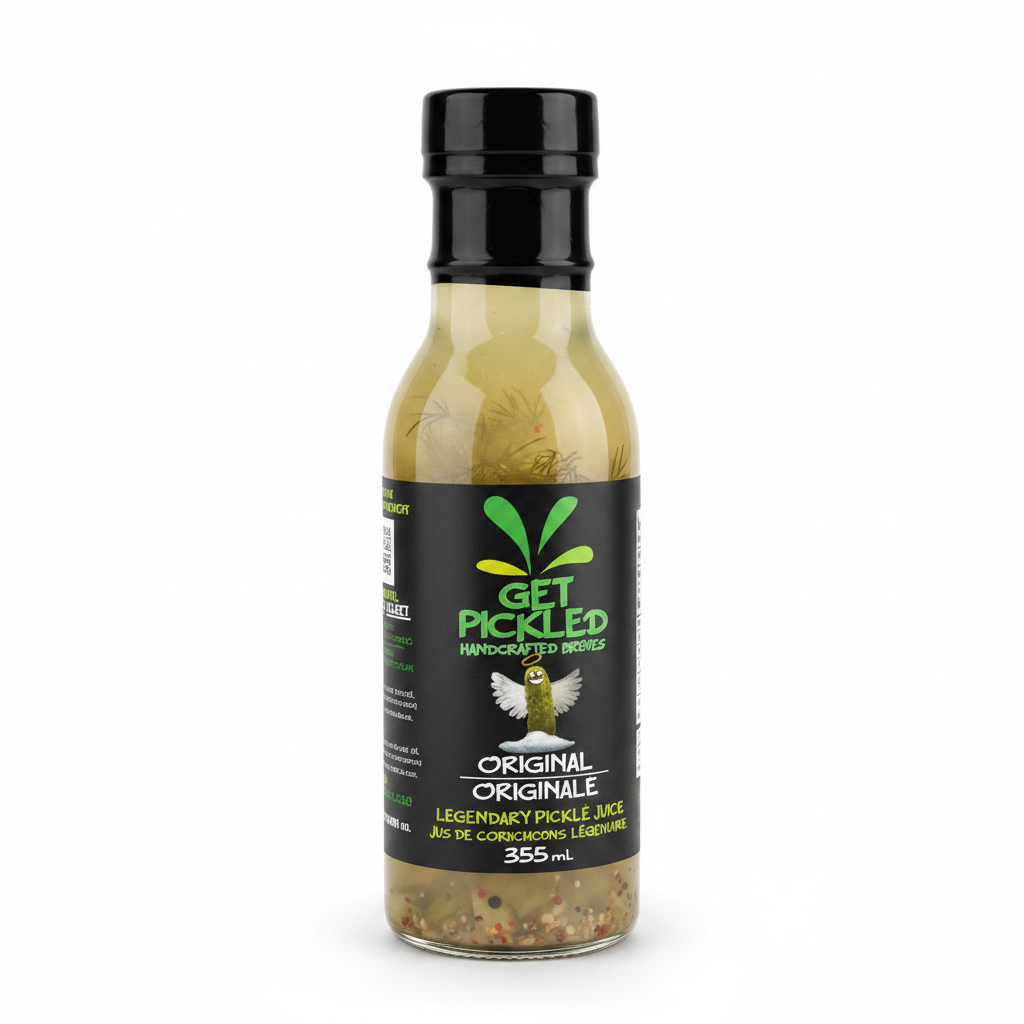 Get Pickled Original Pickle Juice Mockup