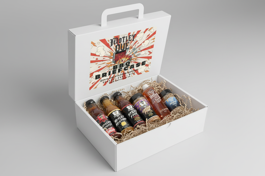 Motley Que Briefcase with Flat Strap