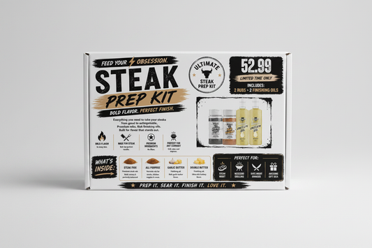 Steak Prep Kit White Box Mockup