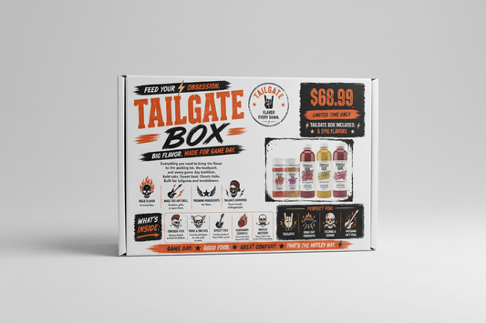 Tailgate Box White Box Mockup