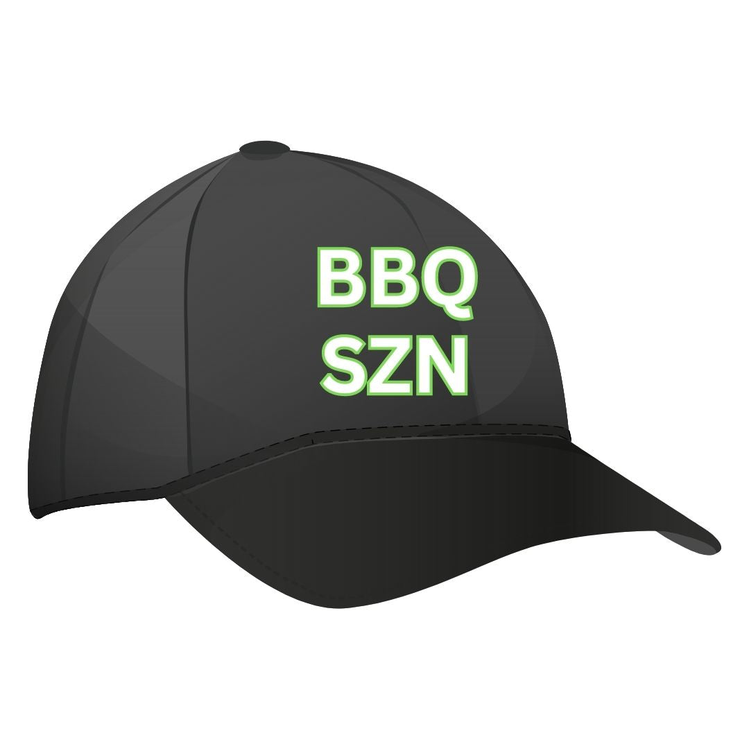 MQ BBQ SZN Black Flex fit Hat L/XL