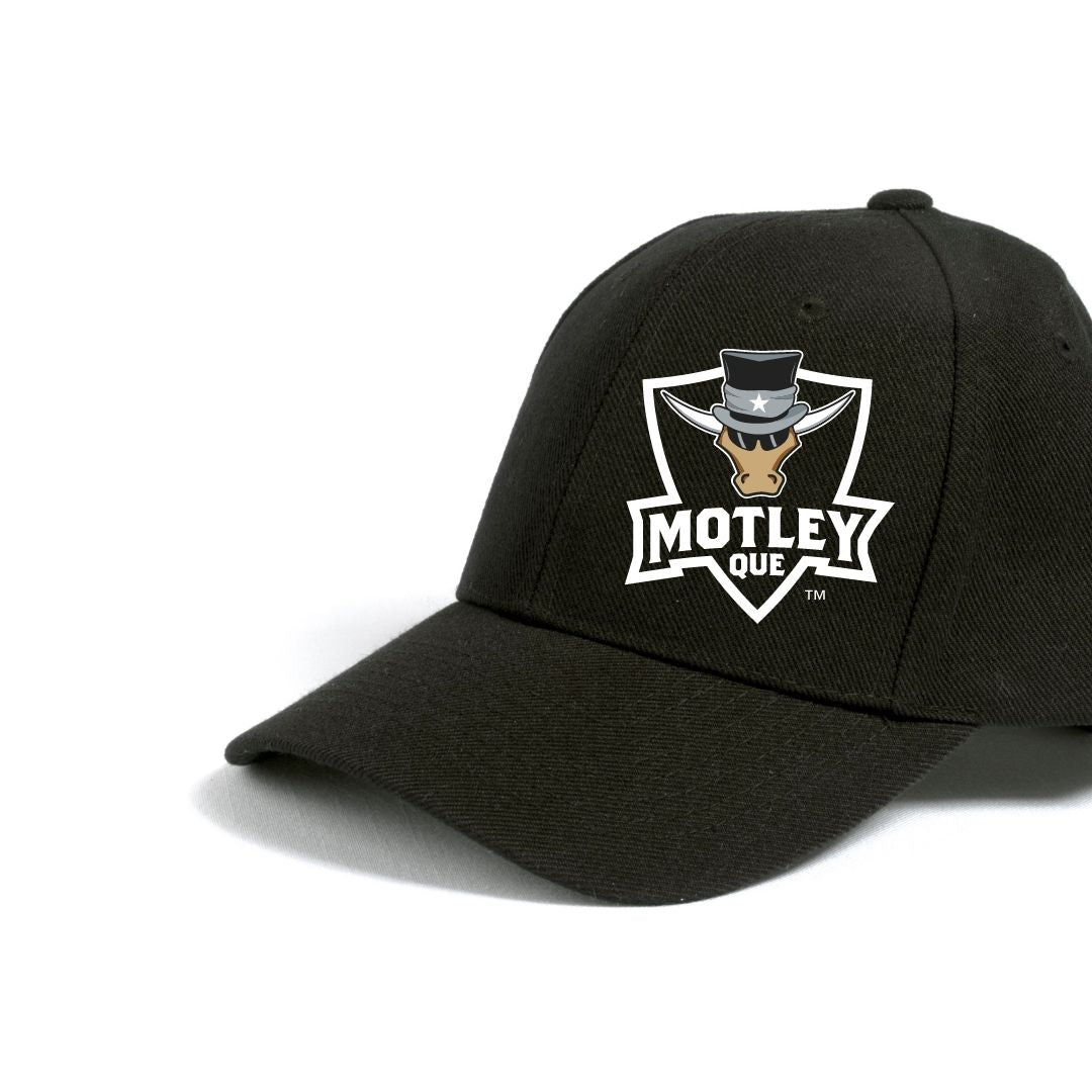MQ Logo Black Flex Fit Hat L/XL
